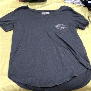 Black/grey hollister shirt